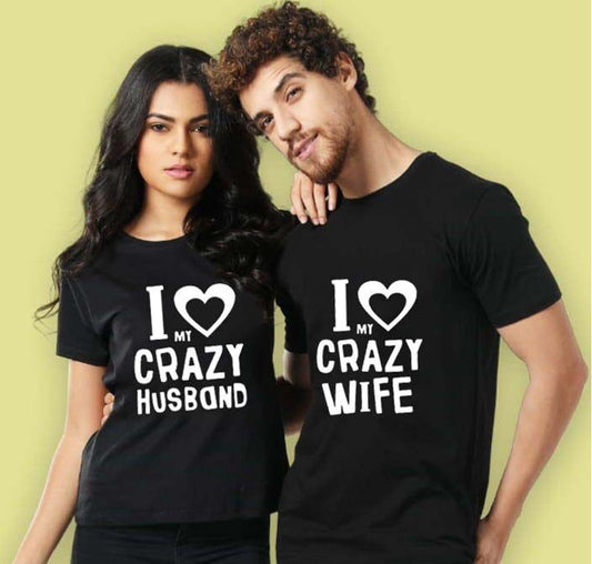 European And American Couples Short-sleeved T-shirts For Men And Women